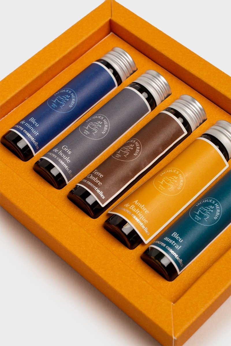 Jacques Herbin Essentielles Ink Set (Lunares - 15 ML - Set of 5) 12198JT - SCOOBOO - JHB_INKSET_LUN_15ML_ST5_12198JT - Ink Bottle