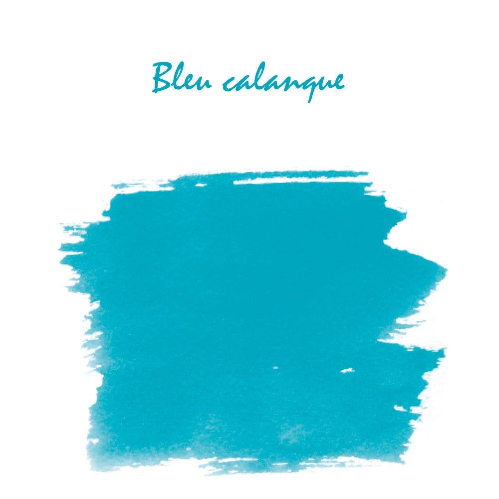 Jacques Herbin Ink Bottle (Bleu Calanque - 100 ML) 17014T - SCOOBOO - JHB_INKBTL_BLUCALANQUE_100ML_17014T - Ink Bottle