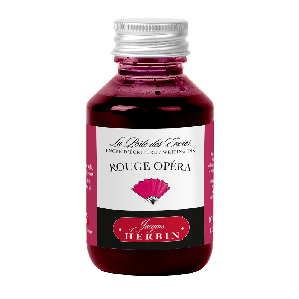 Jacques Herbin Ink Bottle (Opera - 100 ML) 17068T - SCOOBOO - JHB_INKBTL_OPERA_100ML_17068T - Ink Bottle