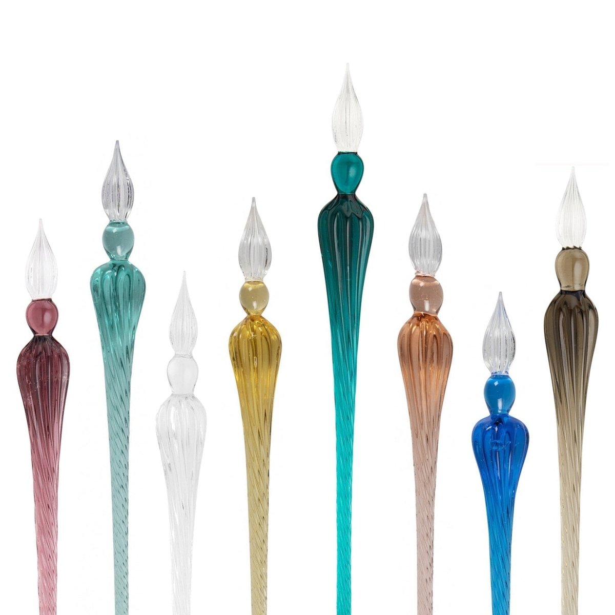 Jacques Herbin Round Glass Pen (Turquoise - 18 CM) 21433T - SCOOBOO - JHB_RND_GLSPN_TUR_18CM_21433T - Glass Pen