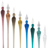 Jacques Herbin Round Glass Pen (Violet - 18 CM) 21477T - SCOOBOO - JHB_RND_GLSPN_VLT_18CM_21477T - Glass Pen