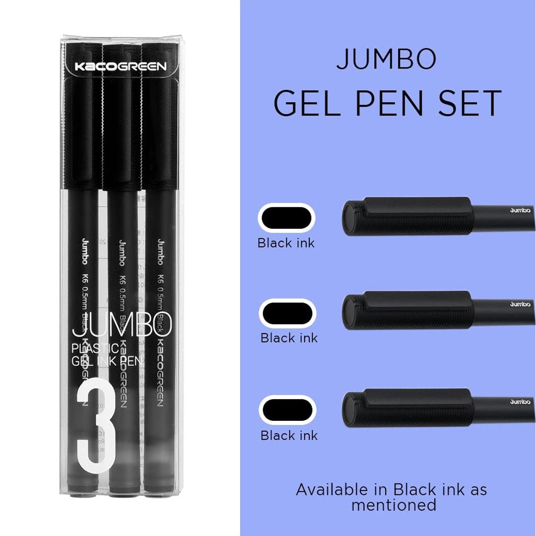 JUMBO Gel Pen Set 0.5mm - SCOOBOO - Gel Pens