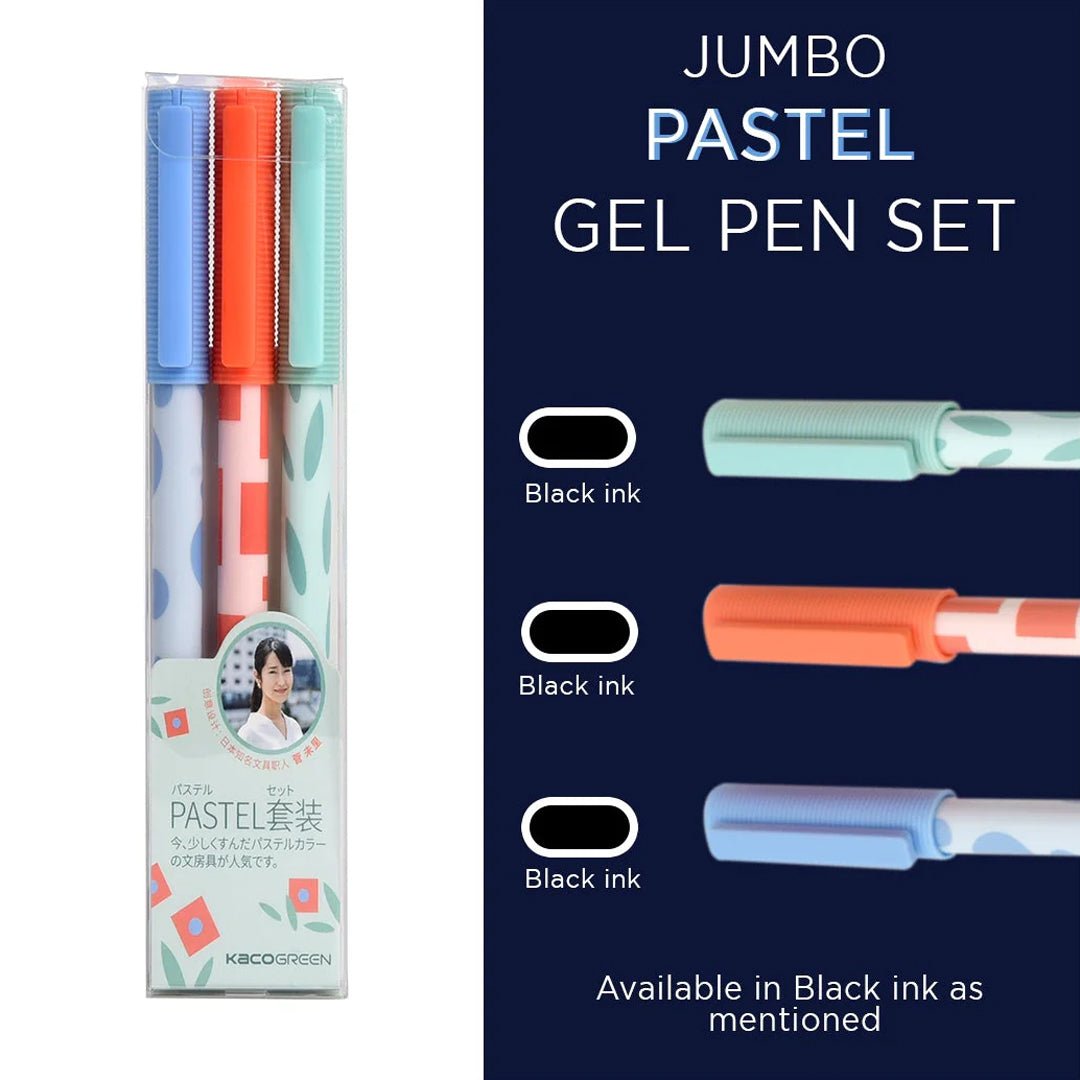 JUMBO Gel Pen Set 0.5mm - SCOOBOO - Gel Pens