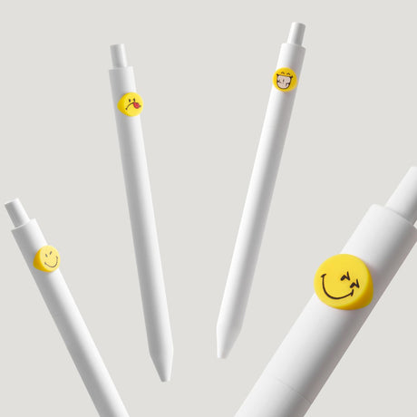 Kaco Beta Smiley World Gel Pen- Pack of 10 - SCOOBOO - Gel Pens