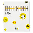 Kaco Beta Smiley World Gel Pen- Pack of 10 - SCOOBOO - Gel Pens