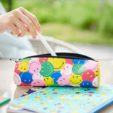 Kaco Cylinder Pen Case(with Smiley World) - SCOOBOO - Pencil Cases & Pouches