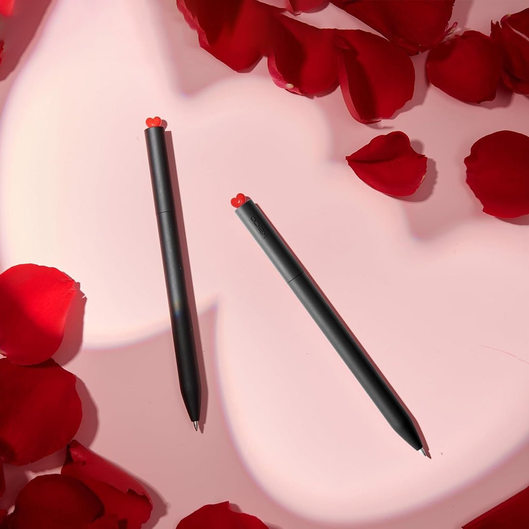 Kaco First Roller Red Heart Pen - SCOOBOO - K1055 - Gel Pens
