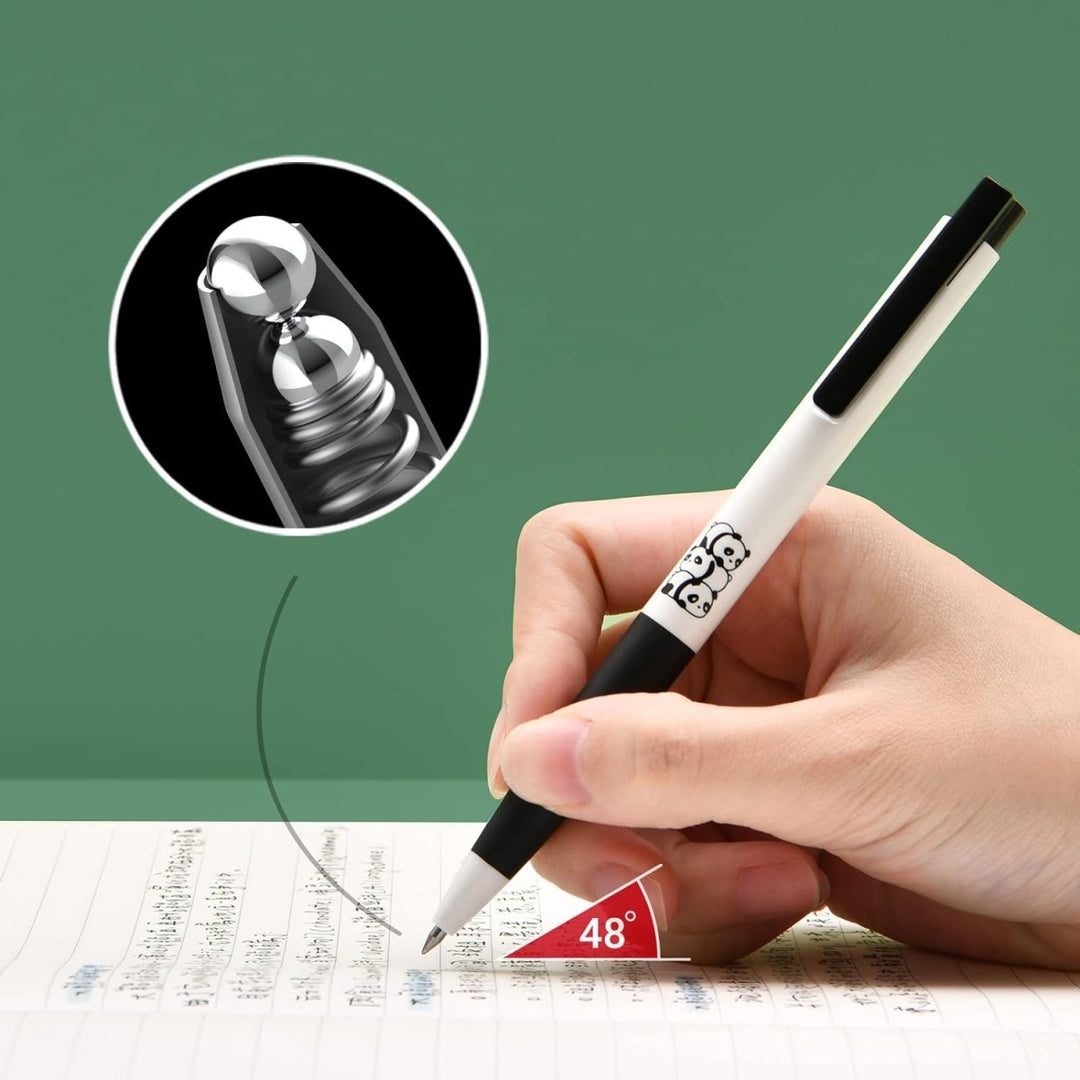 KACO K7 Press-type Black 0.5mm Gel Pen - SCOOBOO - Gel Pens