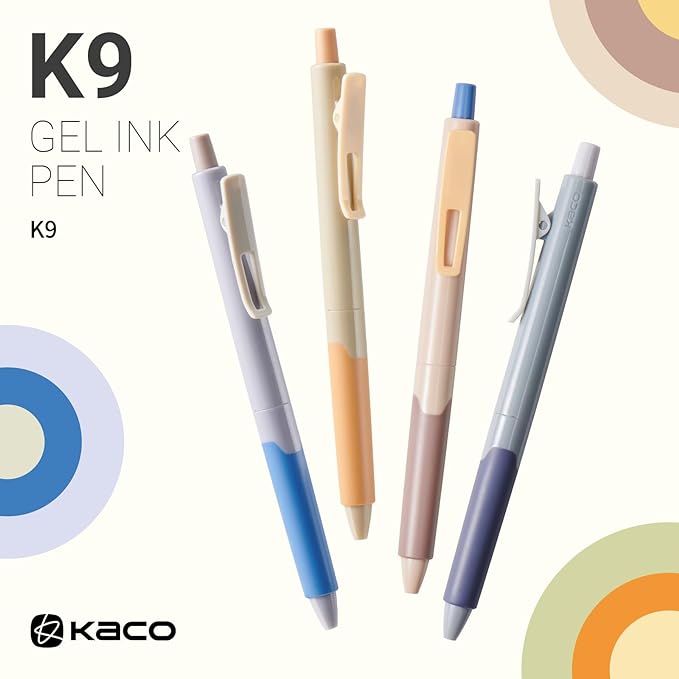 Kaco K9 Garden Party Gel Pen Set- Set of 4 - SCOOBOO - Gel Pens
