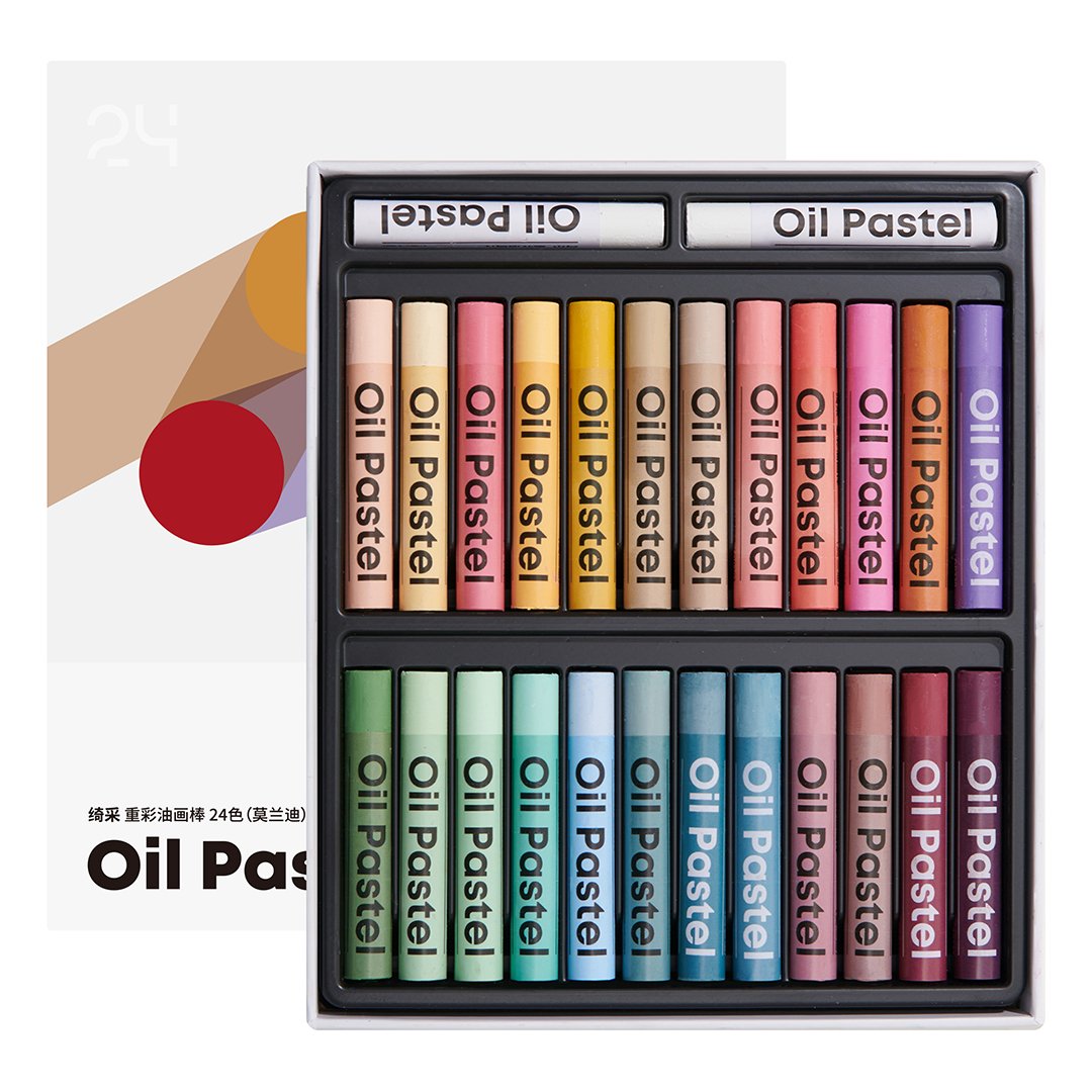 Kaco Kalor Oil Pastels Crayons - Pack of 24 and 48 crayons - SCOOBOO - Oil Pastels