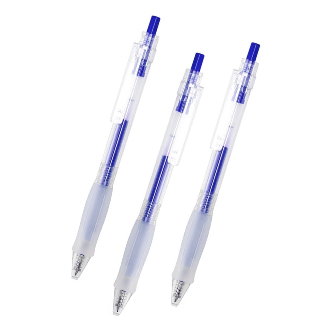 Kaco Keybo Retractable Gel Ink Pen - Pack of 3 - SCOOBOO - Gel Pens