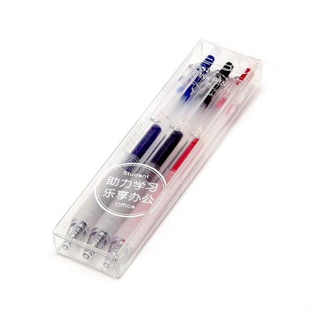 Kaco Keybo Retractable Gel Ink Pen - Pack of 3 - SCOOBOO - Gel Pens