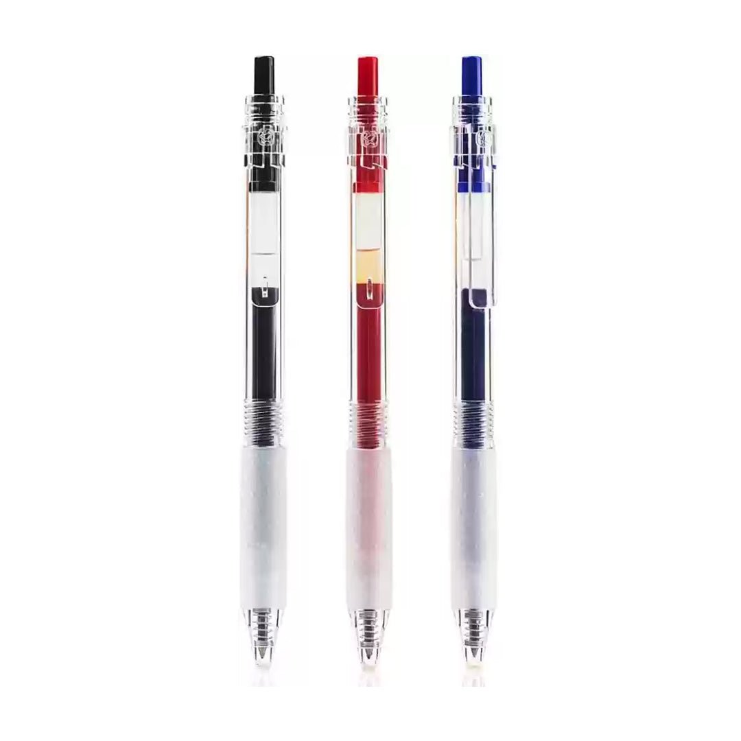 Kaco Keybo Retractable Gel Ink Pen - Pack of 3 - SCOOBOO - Gel Pens