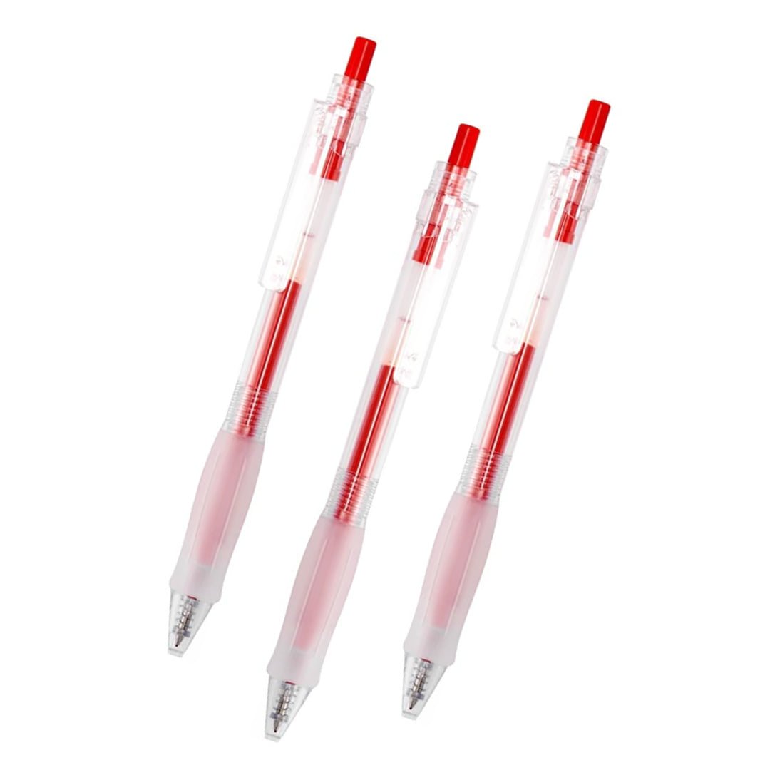 Kaco Keybo Retractable Gel Ink Pen - Pack of 3 - SCOOBOO - Gel Pens