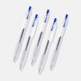 Kaco Keybo Transparent Gel Ink Pen - 5pcs - SCOOBOO - KJ1003B - Gel Pens