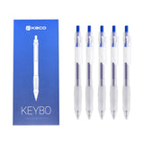 Kaco Keybo Transparent Gel Ink Pen - 5pcs - SCOOBOO - KJ1003B - Gel Pens