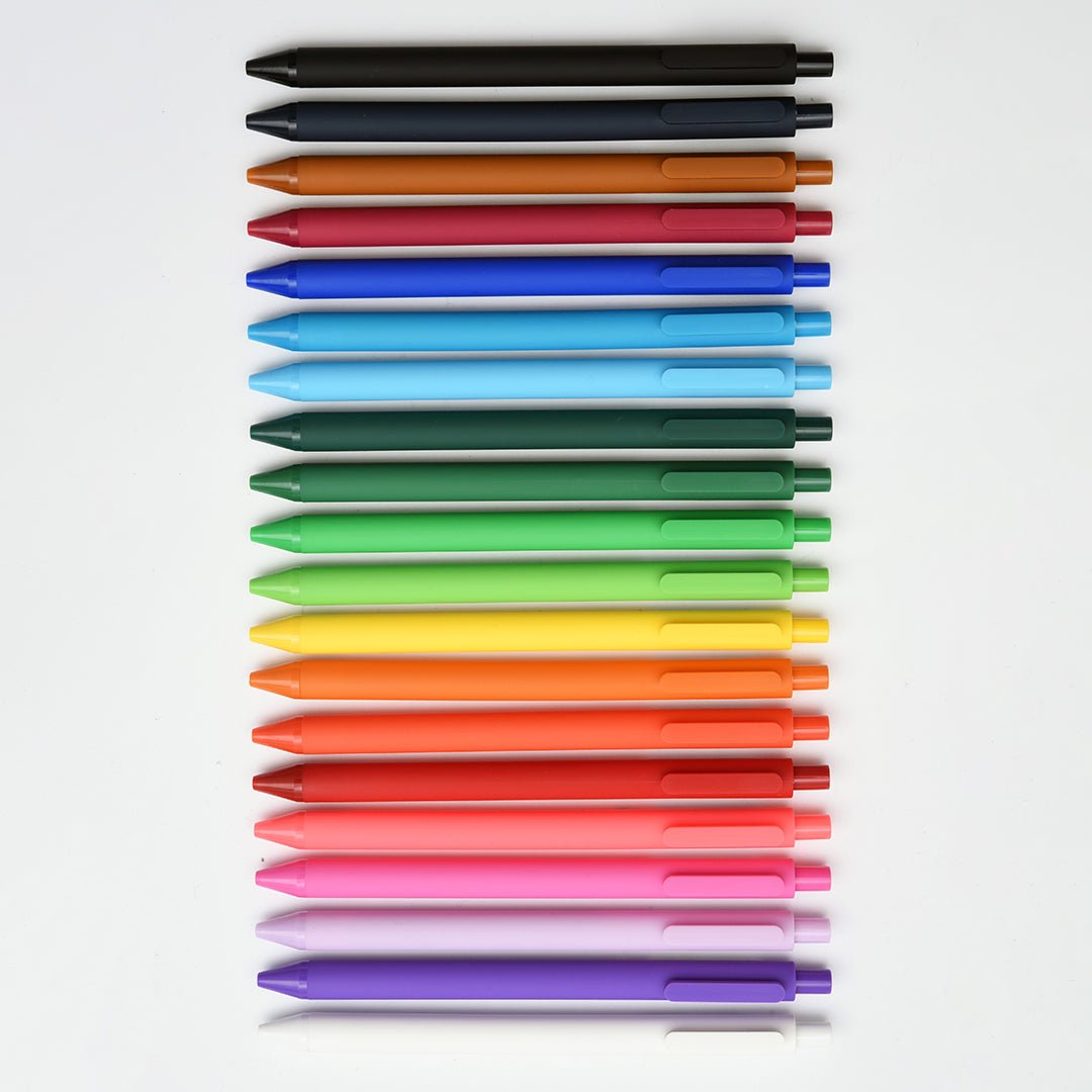 Kaco Pure Assorted Colour Gel Pens - SCOOBOO - Pure - 20 - Gel Pens