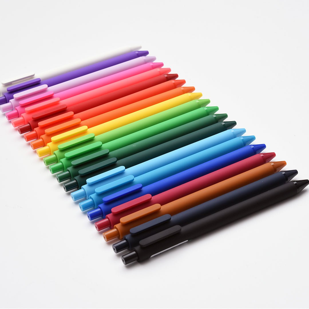 Kaco Pure Assorted Colour Gel Pens - SCOOBOO - Pure - 20 - Gel Pens