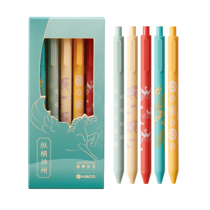 Kaco Pure Beautiful East- Pack of 5 - SCOOBOO - Gel Pens