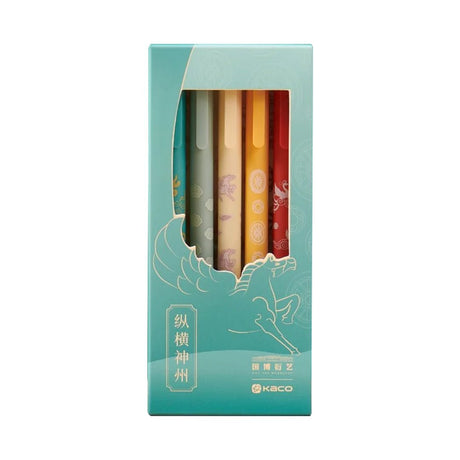 Kaco Pure Beautiful East - Pack of 5 - SCOOBOO - K1015 - Gel Pens