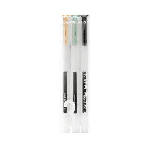 Kaco Tecflow 0.5mm Roller Gel Pen - Pack of 3 - SCOOBOO - K1026 - Gel Pens