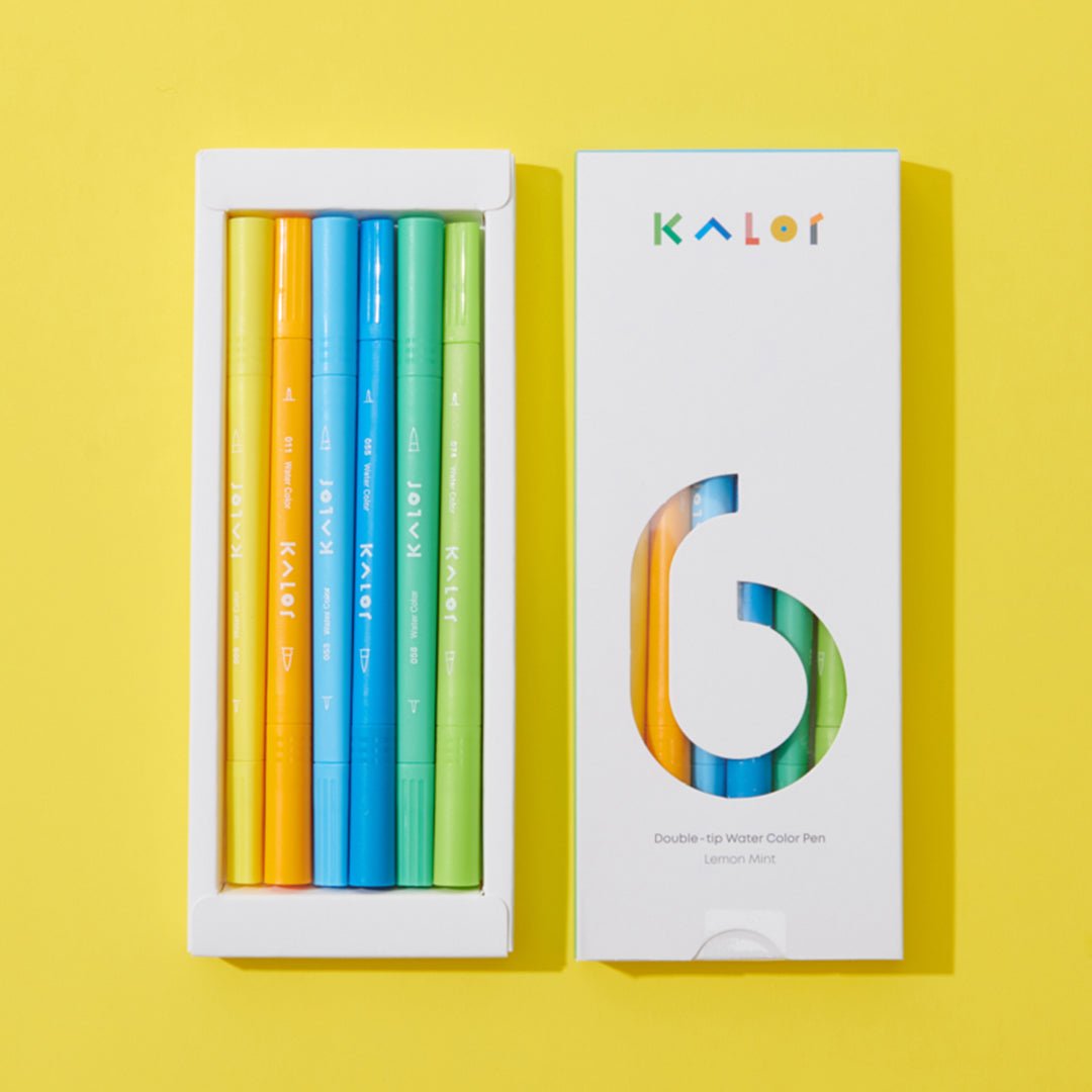 Kalor Watercolor Pen (double tip) - SCOOBOO - WP2207 - 01 - Highlighter