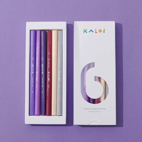 Kalor Watercolor Pen (double tip) - SCOOBOO - WP2207 - 01 - Highlighter