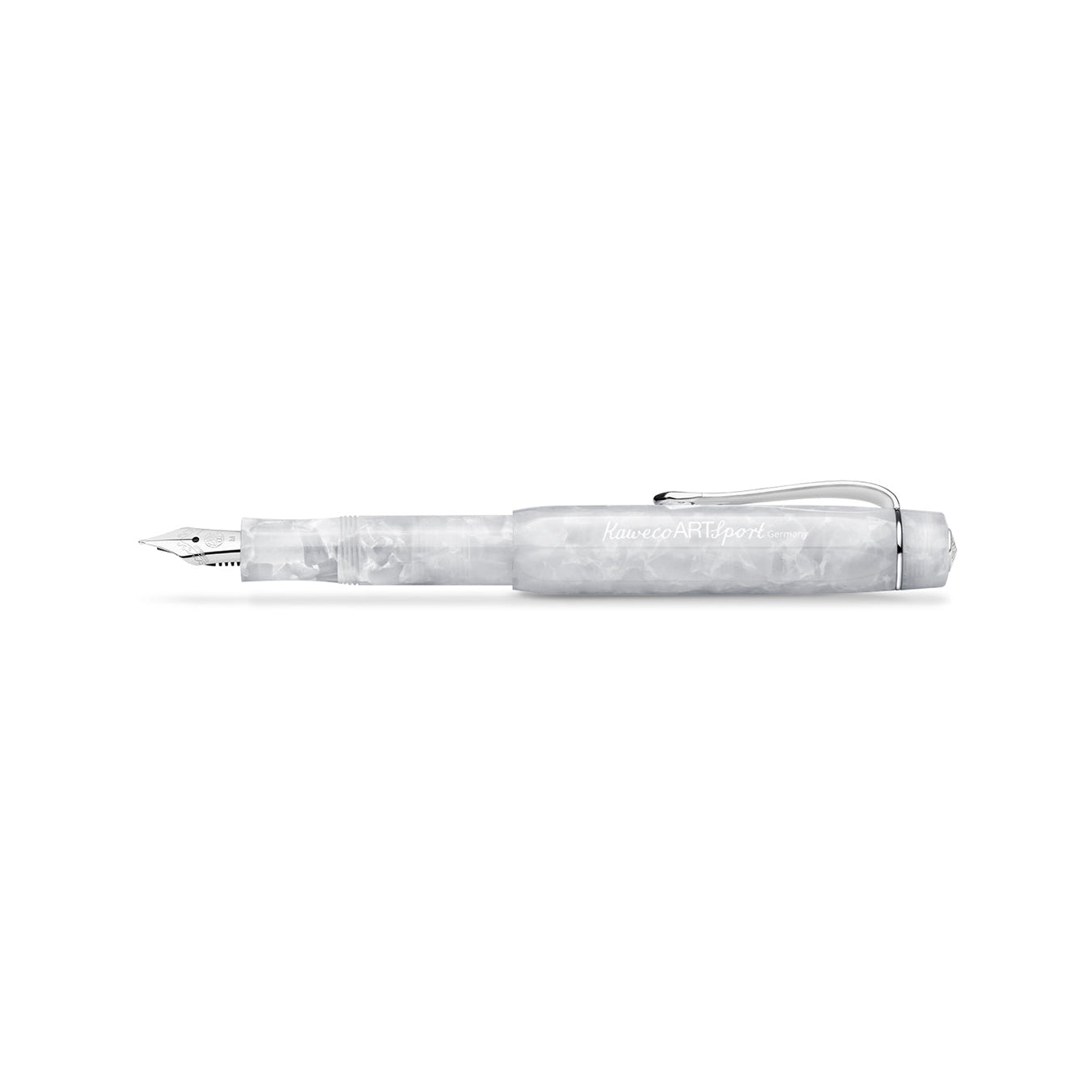 KAWECO ART Sport Fountain Pen Mineral White