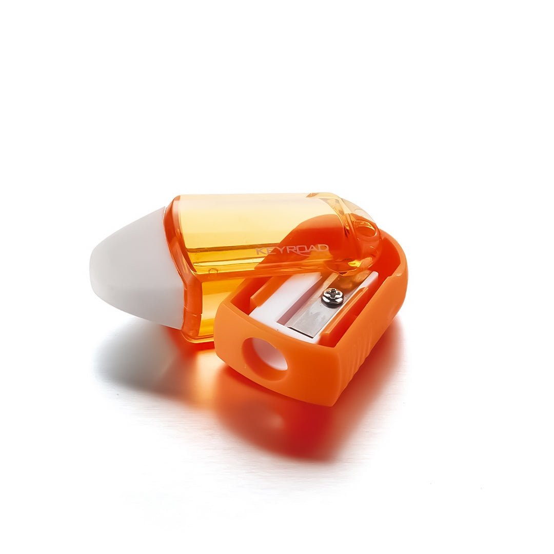 Keyroad 2 in 1 Twist Sharpener with Eraser - SCOOBOO - KR970711 - Sharpeners