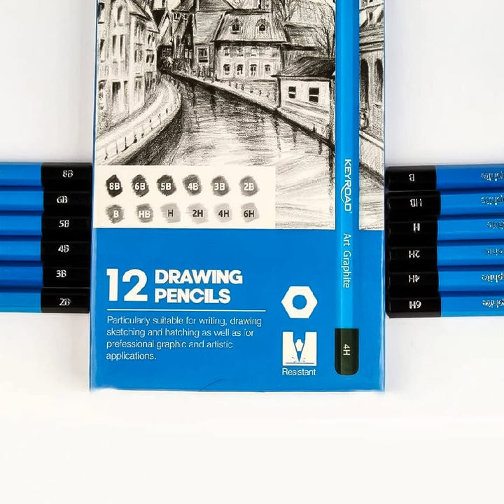 Keyroad Drawing Pencils - SCOOBOO - KR972271 -