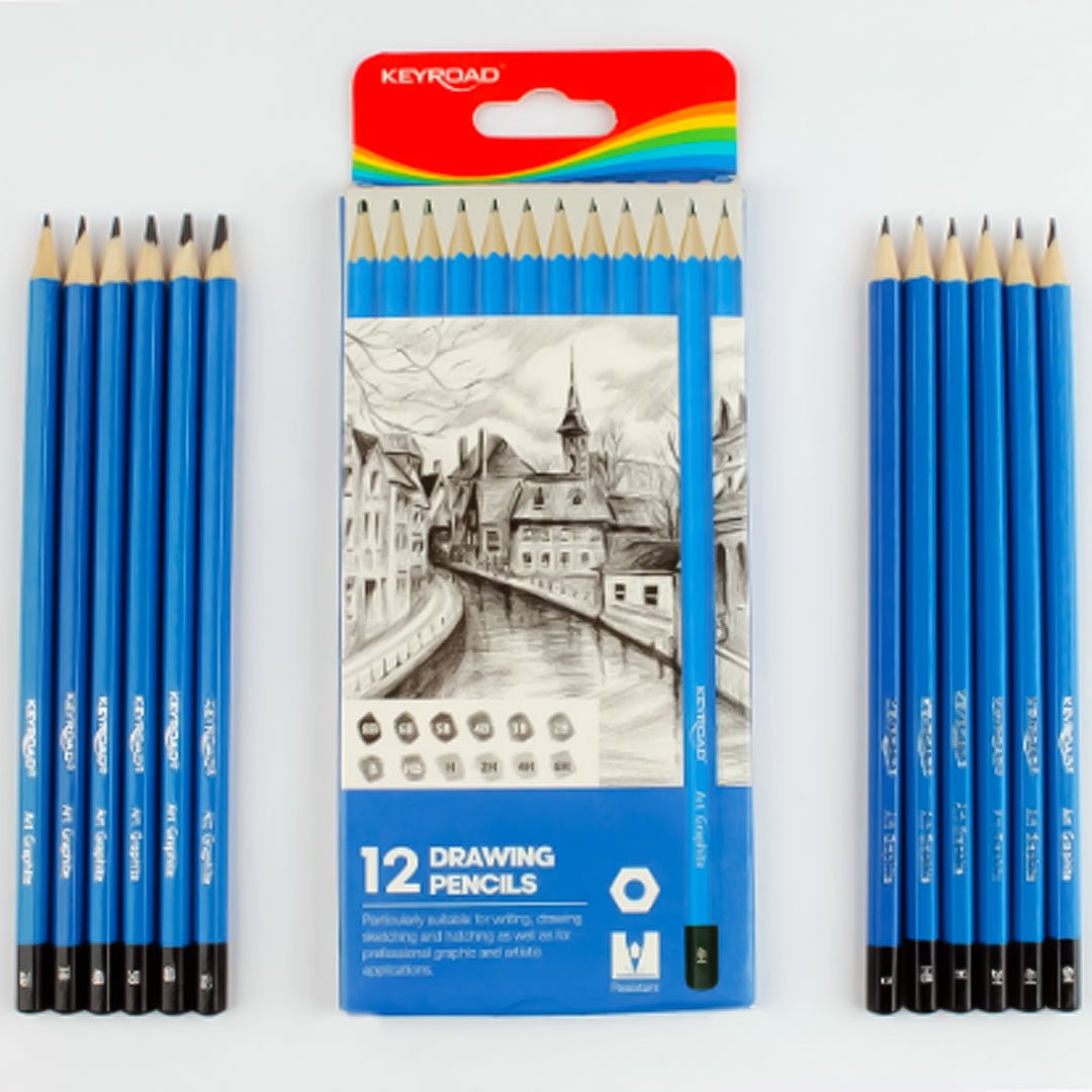 Keyroad Drawing Pencils - SCOOBOO - KR972271 -