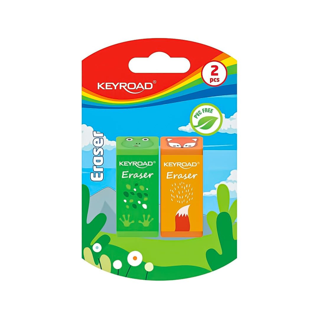 Keyroad Eraser 2 Pcs - SCOOBOO - Keyroad