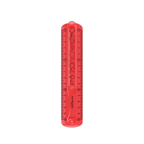 Keyroad Flex-Draw Ruler - SCOOBOO - KR971663 - Rulers & Measuring Tool