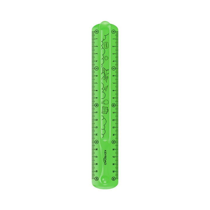 Keyroad Flex-Draw Ruler - SCOOBOO - KR971664 - Rulers & Measuring Tool