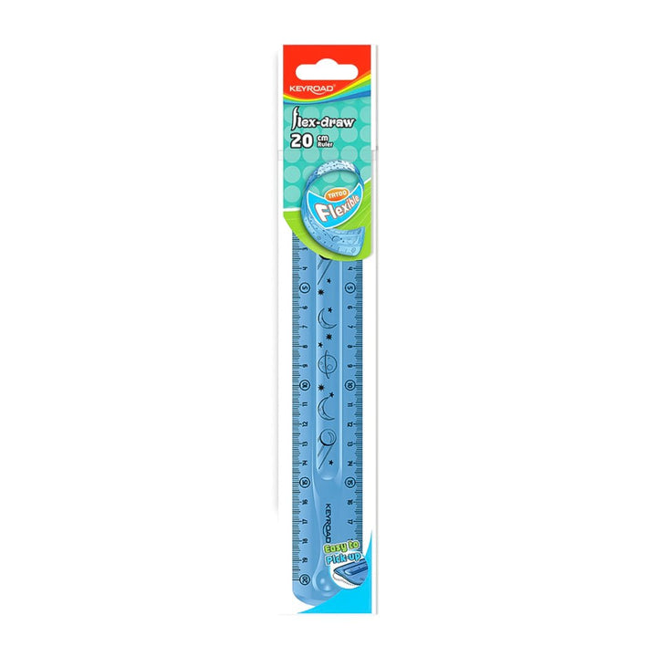 Keyroad Flex-Draw Ruler - SCOOBOO - KR971664 - Rulers & Measuring Tool