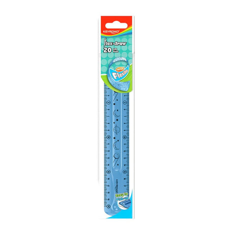 Keyroad Flex-Draw Ruler - SCOOBOO - KR971664 - Rulers & Measuring Tool