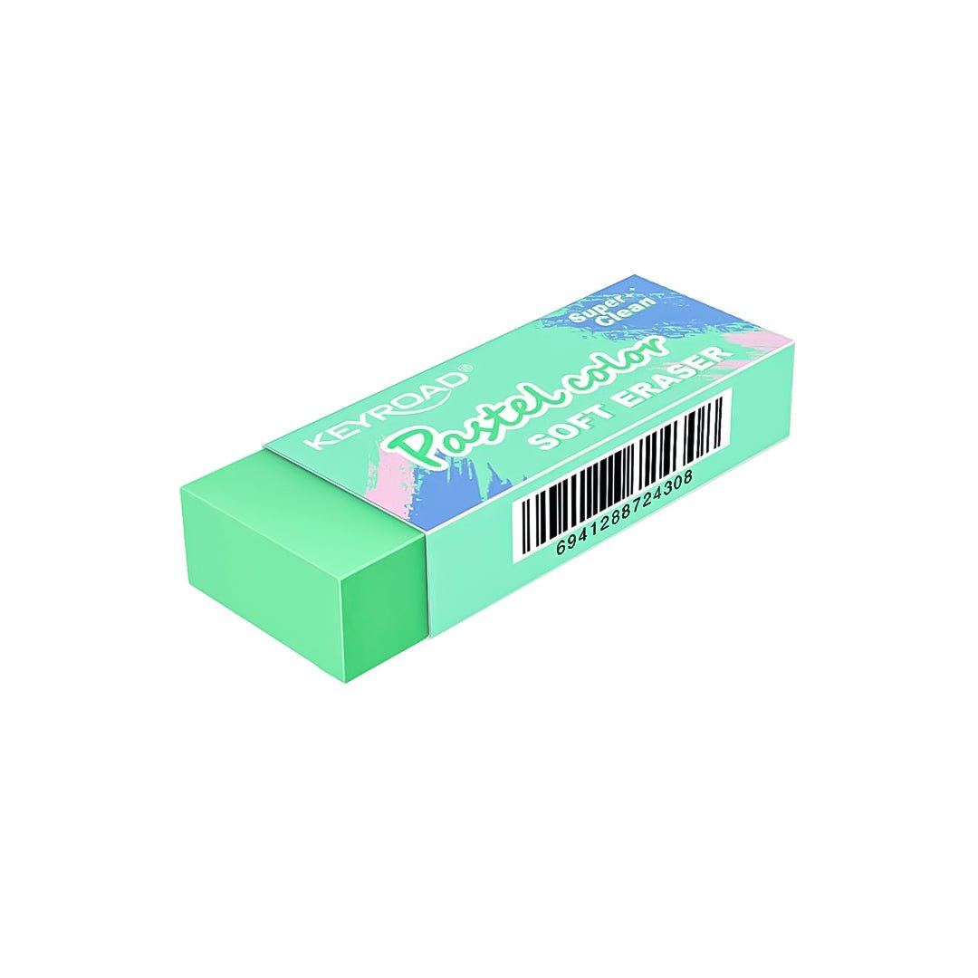 Keyroad Pastel Color Eraser-Pack Of 2 - SCOOBOO - KR972036 - Eraser & Correction