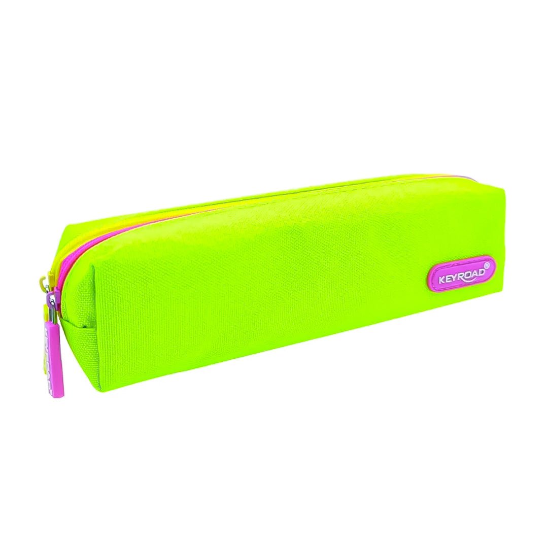 Keyroad Pencil Case with 2 Zippers - SCOOBOO - KR972221 - Pencil Cases & Pouches