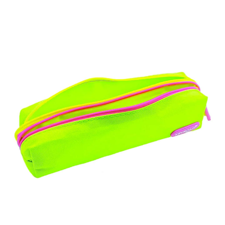 Keyroad Pencil Case with 2 Zippers - SCOOBOO - KR972221 - Pencil Cases & Pouches