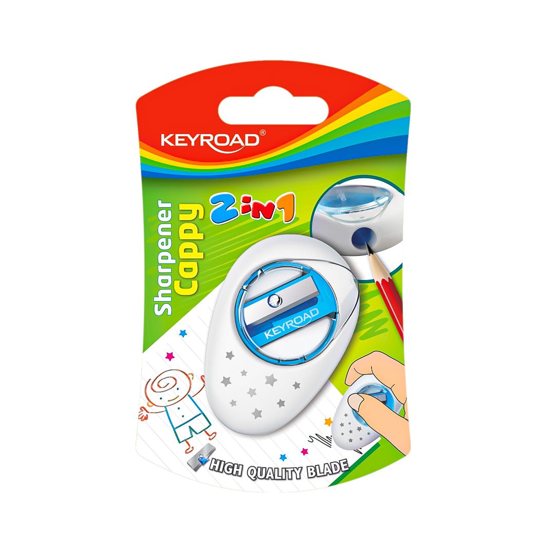 Keyroad Sharpener Cappy 2 in1 - SCOOBOO - KR971288 - Sharpeners