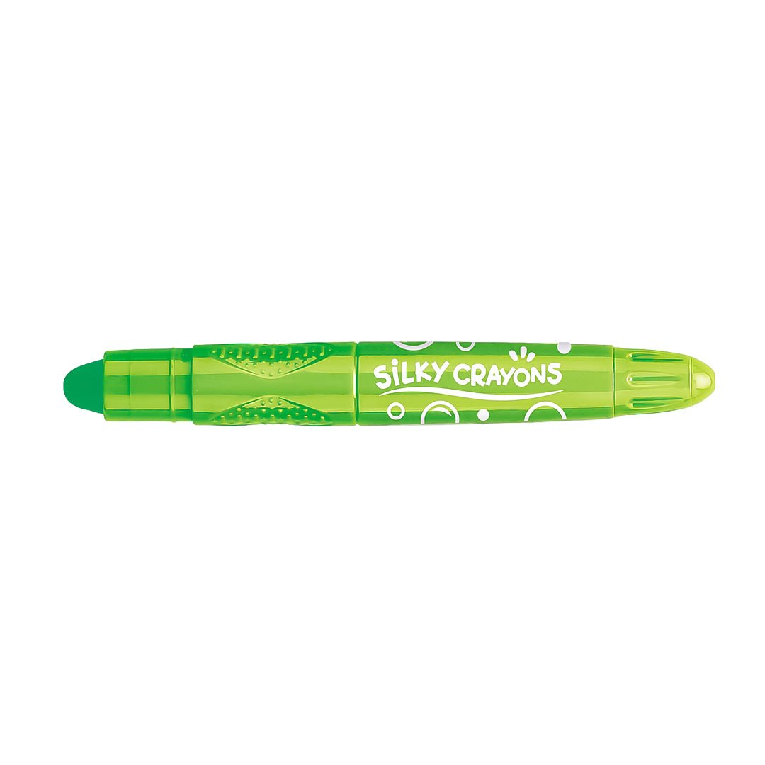 Keyroad Silky Crayons Pack of 12 - SCOOBOO - KR972534 - Crayons