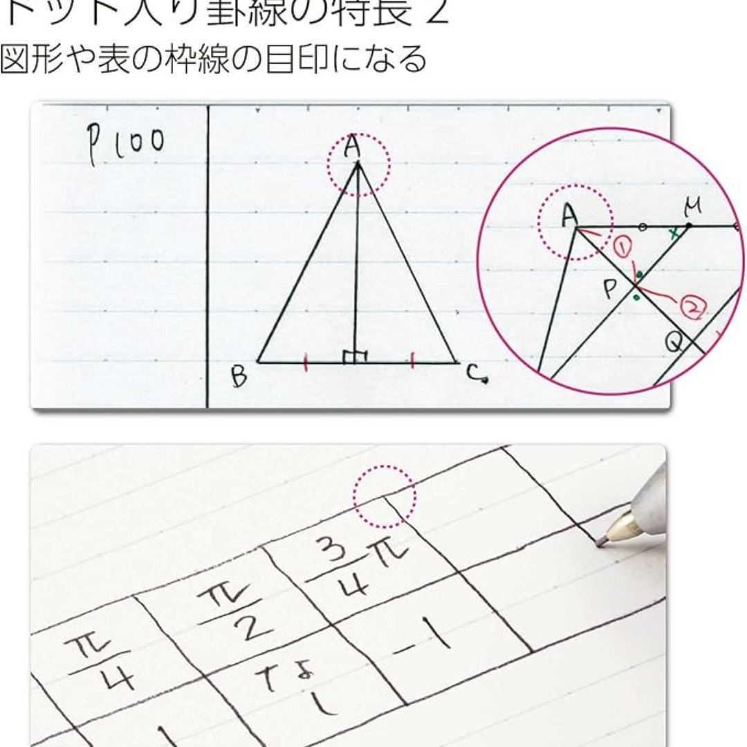 Kokuyo B5 Exam Support Notebook - SCOOBOO - No - GK3BT - L1 - 3 - Ruled