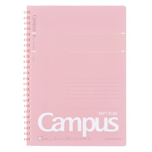 Kokuyo Campus Soft Ring Dot Ruled 50 Sheets A5 Notebook - SCOOBOO - Su - S131BT - P - Notebook