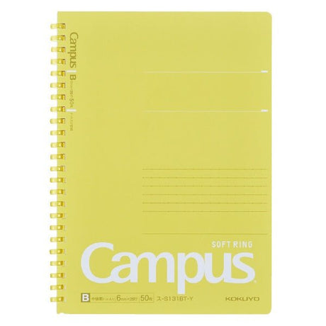 Kokuyo Campus Soft Ring Dot Ruled 50 Sheets A5 Notebook - SCOOBOO - Su - S131BT - Y - Notebook