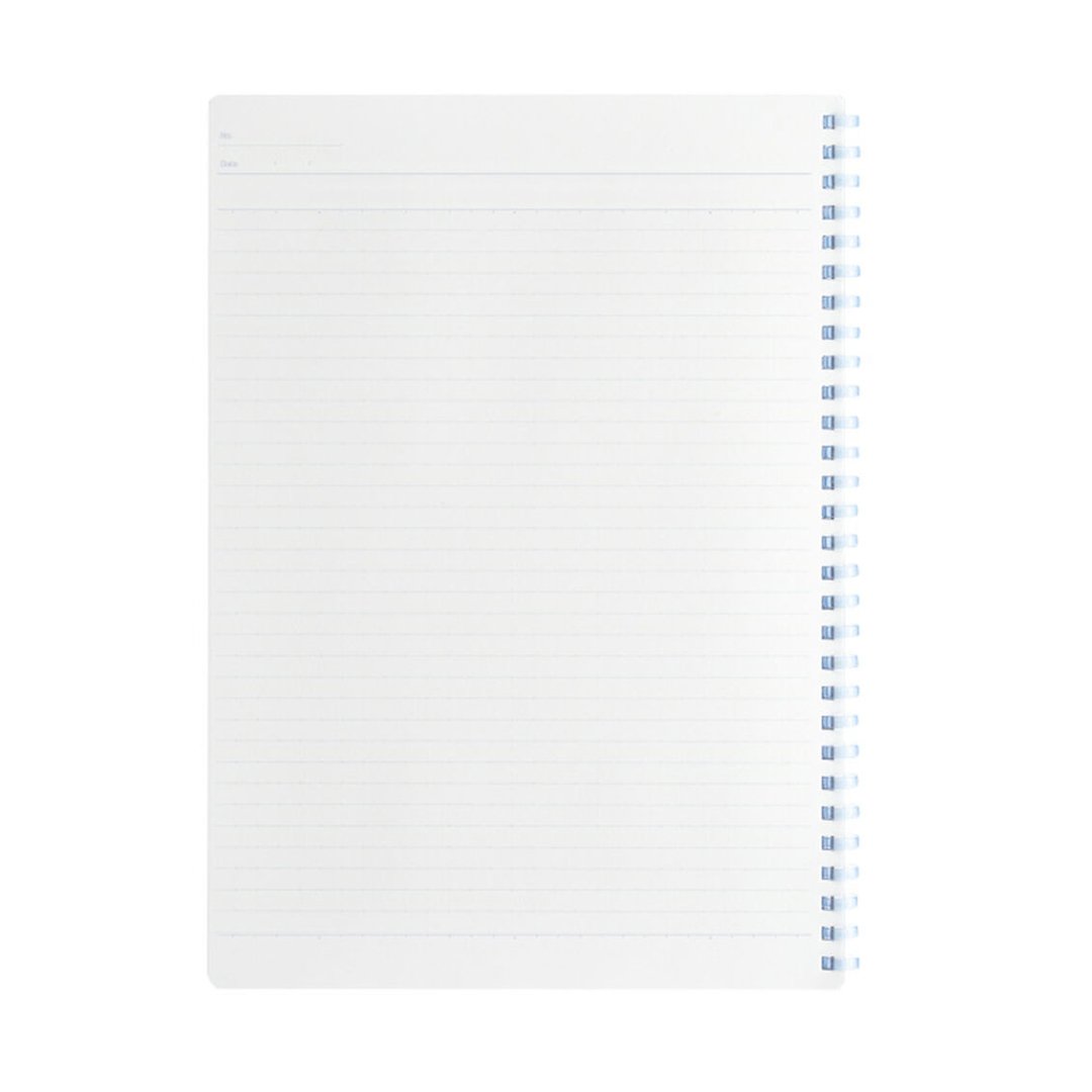 Kokuyo Campus Soft Ring Dot Ruled 50 Sheets A5 Notebook - SCOOBOO - Su - S131BT - B - Ruled