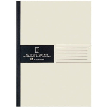 Kokuyo Edge Title B5 A Beige Notebook - SCOOBOO - No - J3A - Ruled