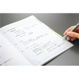 Kokuyo Edge Title Black Notebook Ruled - SCOOBOO - No - J103B - Ruled