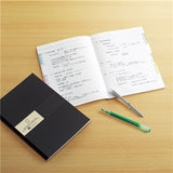 Kokuyo Edge Title Black Notebook Ruled - SCOOBOO - No - J3B - Ruled