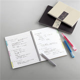 Kokuyo Edge Title Twin Ring A5 Notebook - SCOOBOO - Su - TJ105B - Ruled