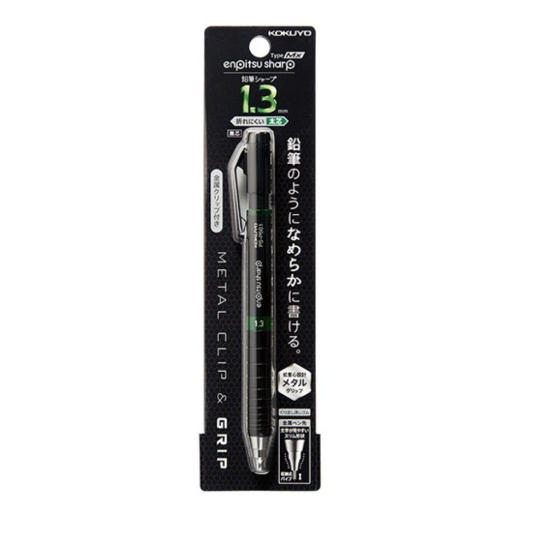 Kokuyo Mechanical Pencil Sharp Mx 1.3 Green - SCOOBOO - PS-P501G-1P - Mechanical Pencil